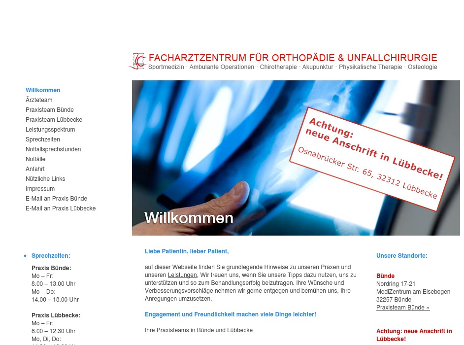 Erlinghagen, Jeike, Bühner, Arndt Dres.med. - Facharztzentrum für Orthopädie & Unfallchirurgie