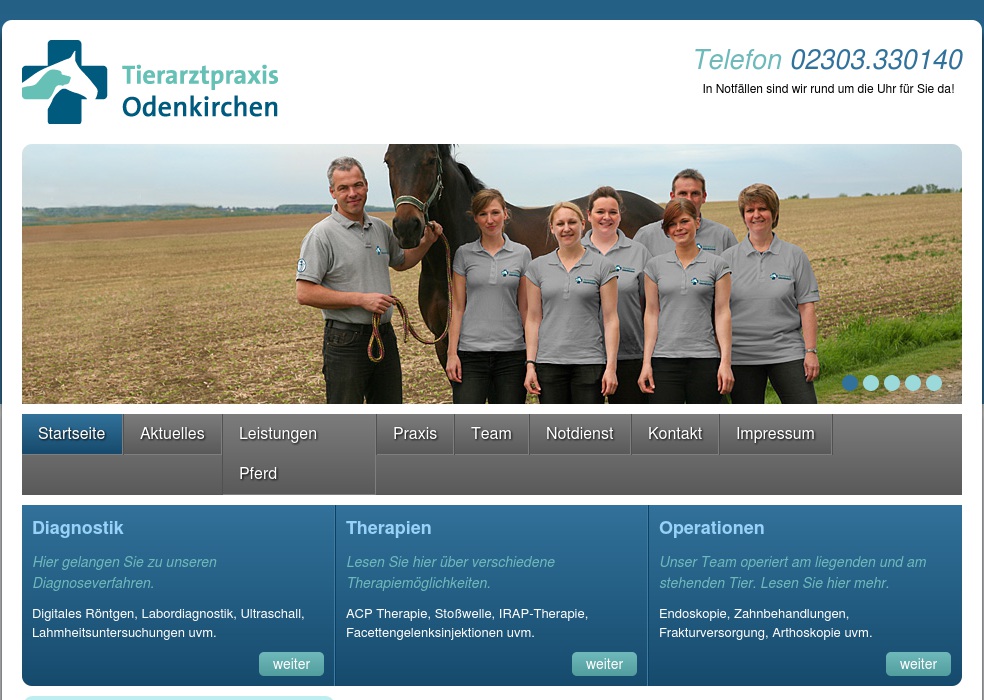 Odenkirchen Stefan Dr. FTA für Chirurgie und Pferde