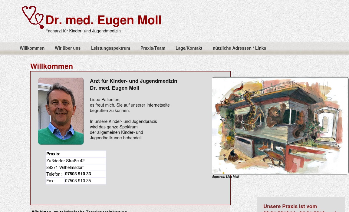 Moll Eugen Dr.med. Kinder- und Jugendmedizin
