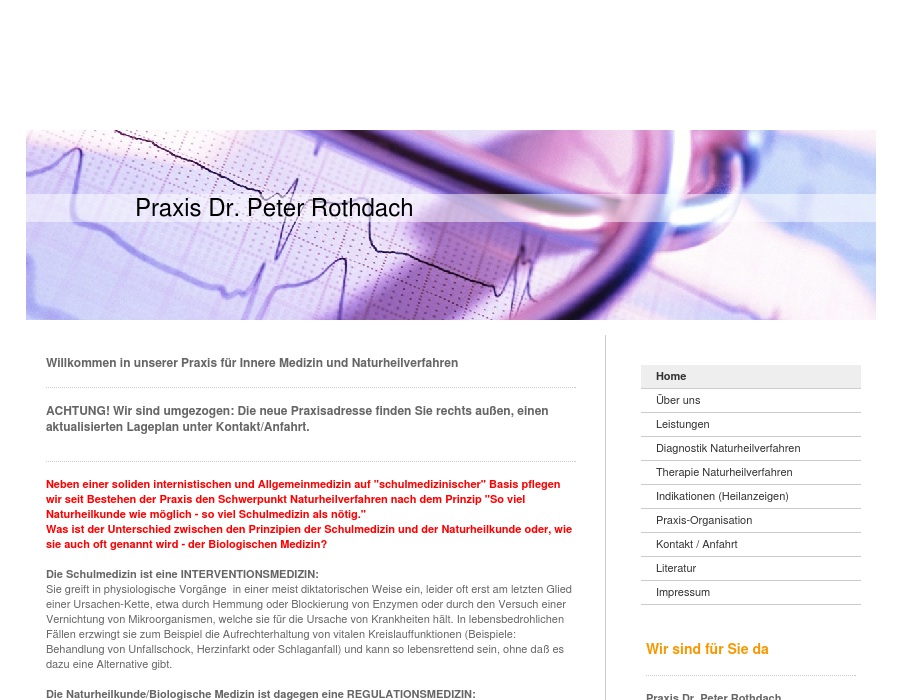 Rothdach Peter Dr.med.