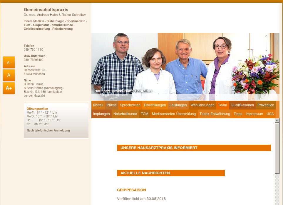 Hahn A. Dr.med. + Schreiber R.