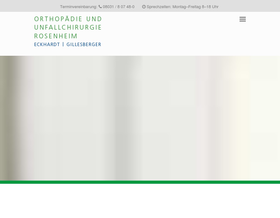 Eckhardt Sven FRCS, Gillesberger Felix Dr. med. univ. Alberty Johannes Dr. med. Mayer-Löw Martin