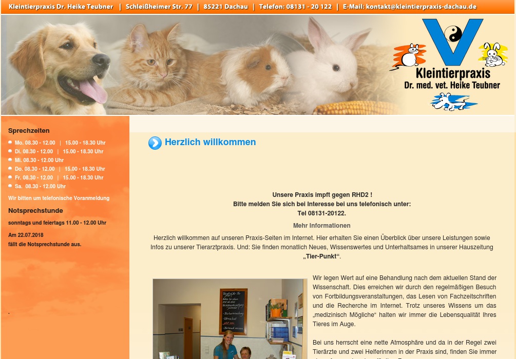 Kleintierpraxis Dr. Heike Teubner