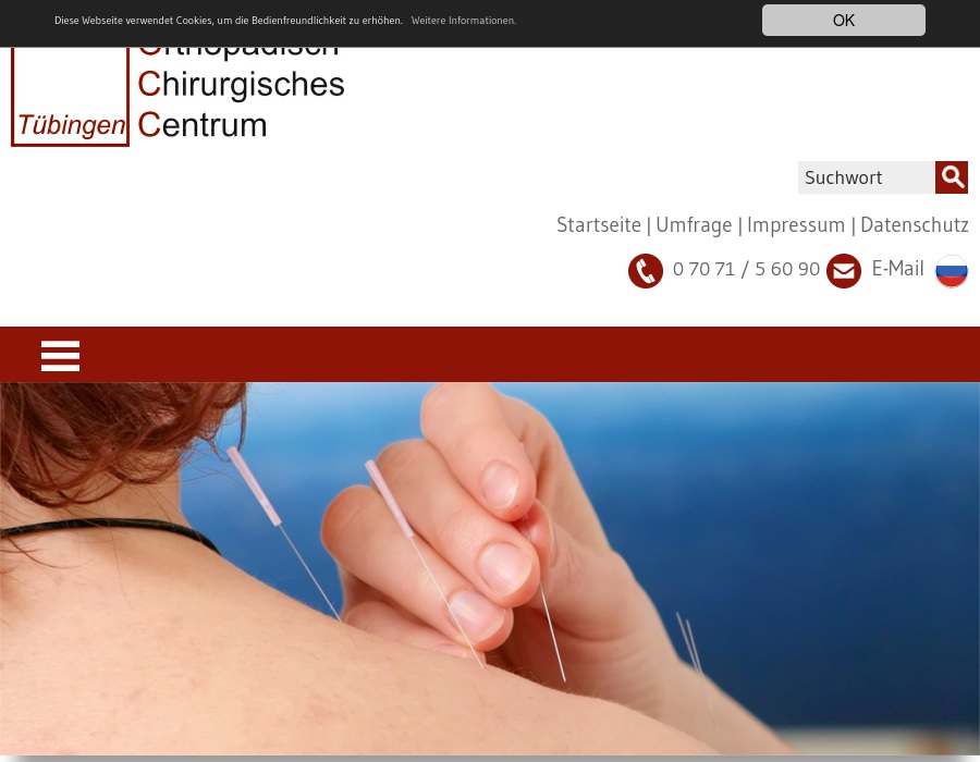 Orthopädisch Chirurgisches Centrum Tübingen