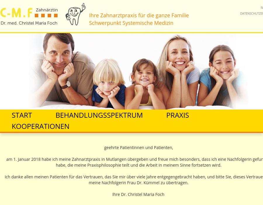 Foch Christel-Maria Dr.med. Zahnärztin