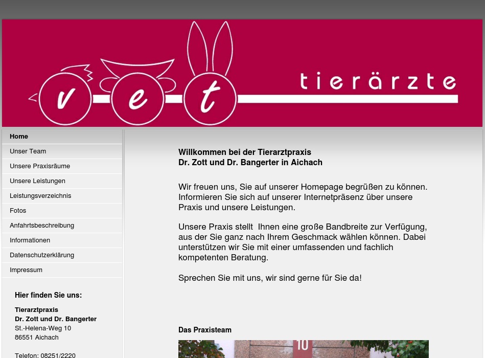 Zott Michael Dr., Bangerter Peter Dr.