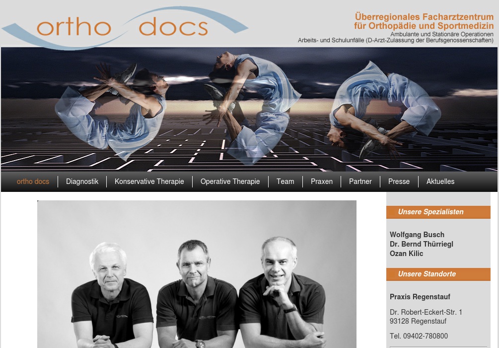 ortho docs, Busch Wolfgang, Thürriegl Bernd Dr.med., Hartl Marco Dr.med.