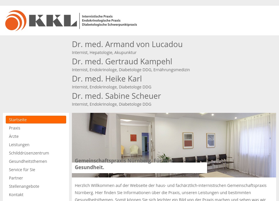 Internistische Gemeinschaftspraxis Dr.v.Lucadou, Dr.Kampehl, Dr.Karl, Dr.Scheuer