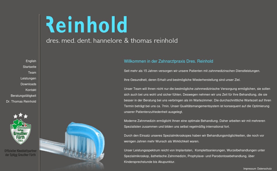 Reinhold Hannelore & Thomas Dres. med. dent.