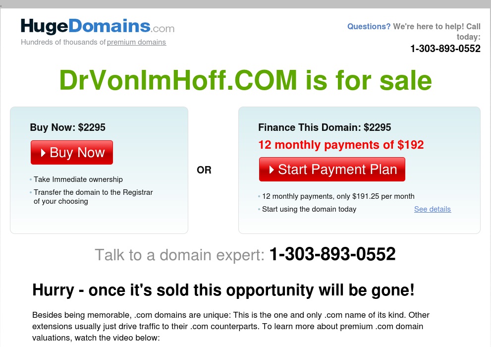 Imhoff Christoph von Dr.med.