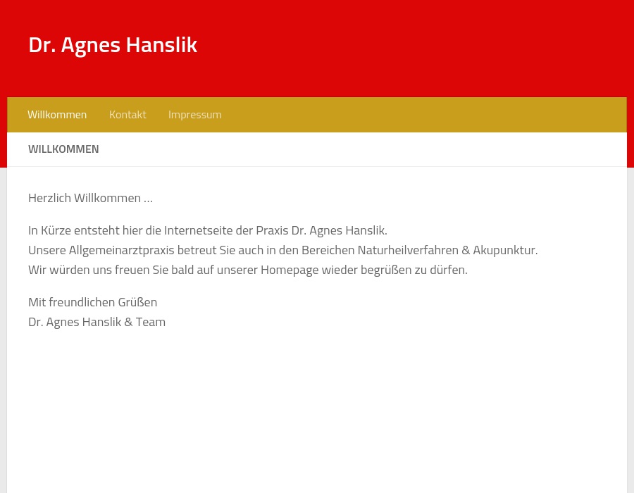 Hanslik Agnes Dr.med.