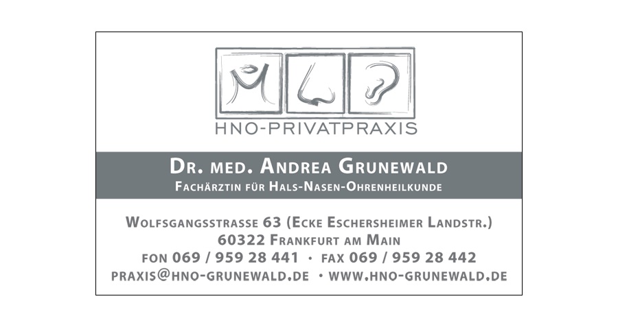 Grunewald Andrea Dr. med. HNO-Privatpraxis