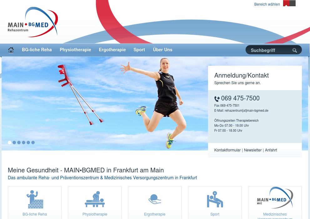 MAIN.BGMED Schmerztherapie: Dr. A. Blonder