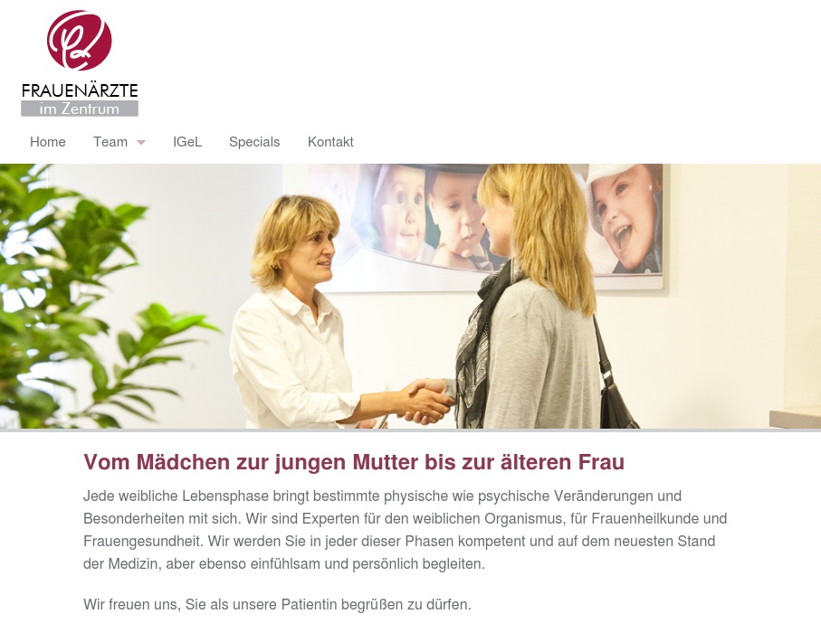 Frauenärzte im ZENTRUM Rosin Andrea, Rosin Frank, Löffler-Röder Birgit