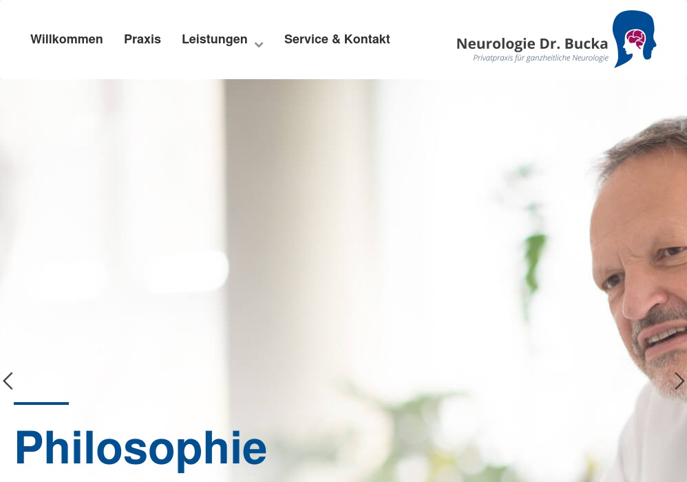 Bucka Christoph Dr. · Facharzt für Neurologie · Rehabilitationswesen und Akupunktur