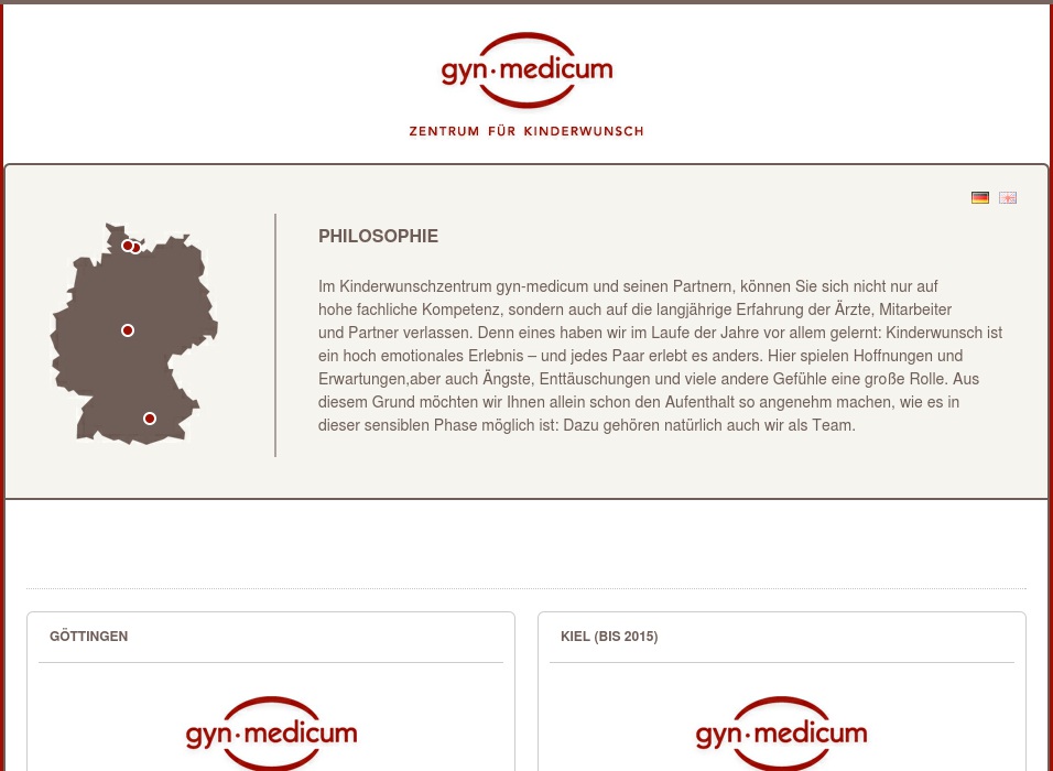 gyn-medicum Zentren für Kinderwunsch