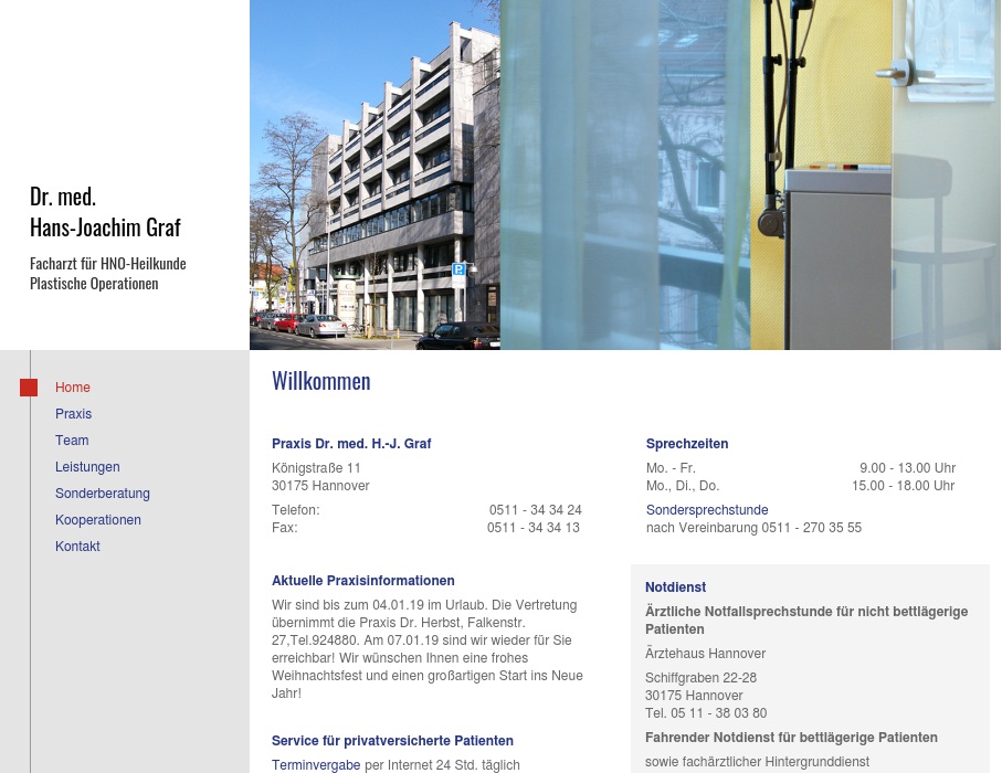 Graf Hans-Joachim Dr. med.