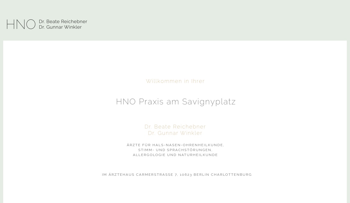 Reichebner, Beate, Dr.med., u. Dr.med. Gunnar Winkler