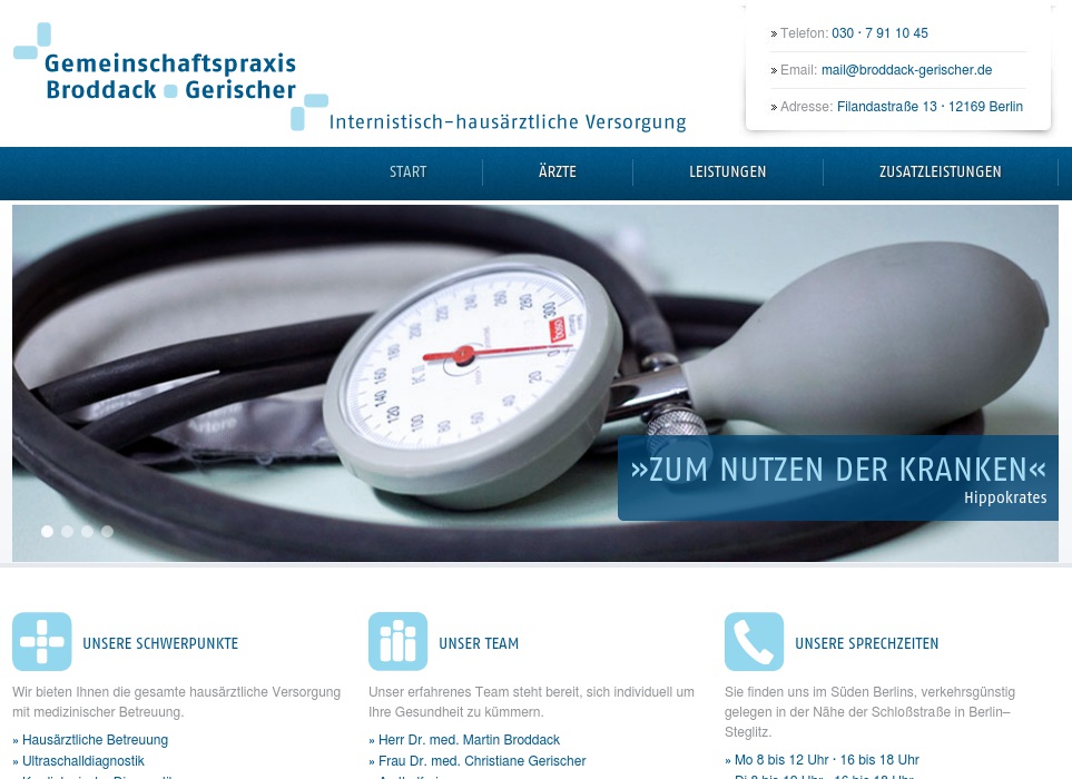 Broddack, Martin u. Gerischer, Christiane, Dres.