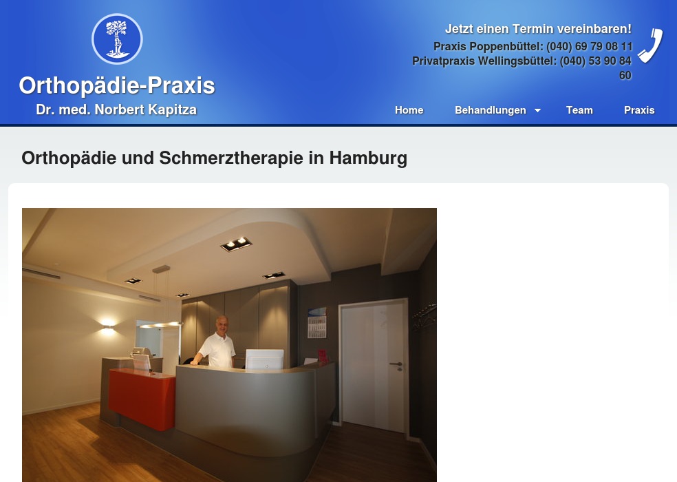 Kapitza Norbert Dr.med. Orthopädie