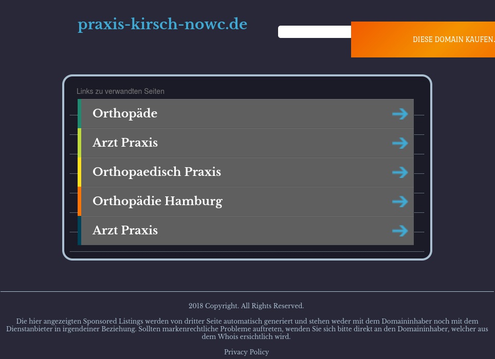 Kirsch Detlev u. Nowc Stefan Dr.med.