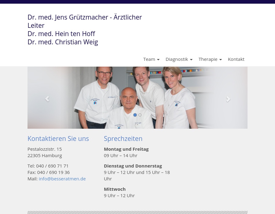 Grützmacher J. Dr. u. Hoff H. ten Dr.