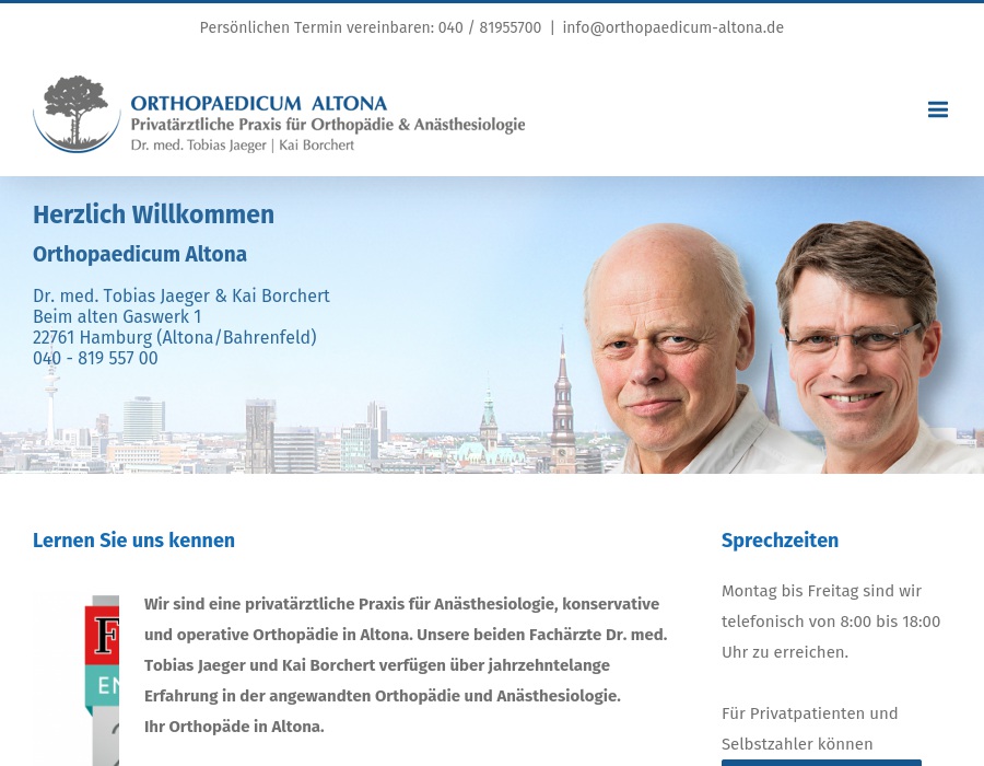 Jaeger Tobias, Borchert Kai Dres.med.