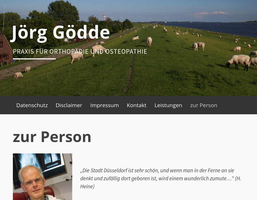 Gödde Jörg Orthopäde