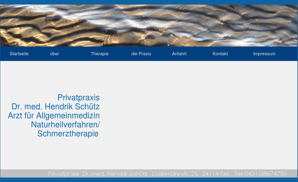 Schütz Hendrik Dr.med. Privatpraxis Arzt für Allgemeinmedizin