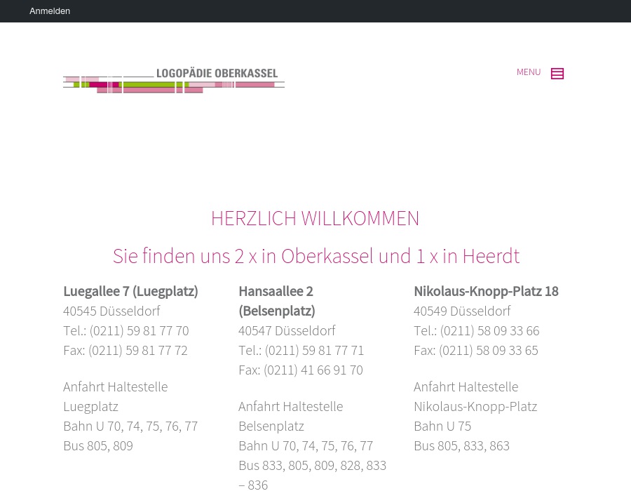 Logopädie Oberkassel