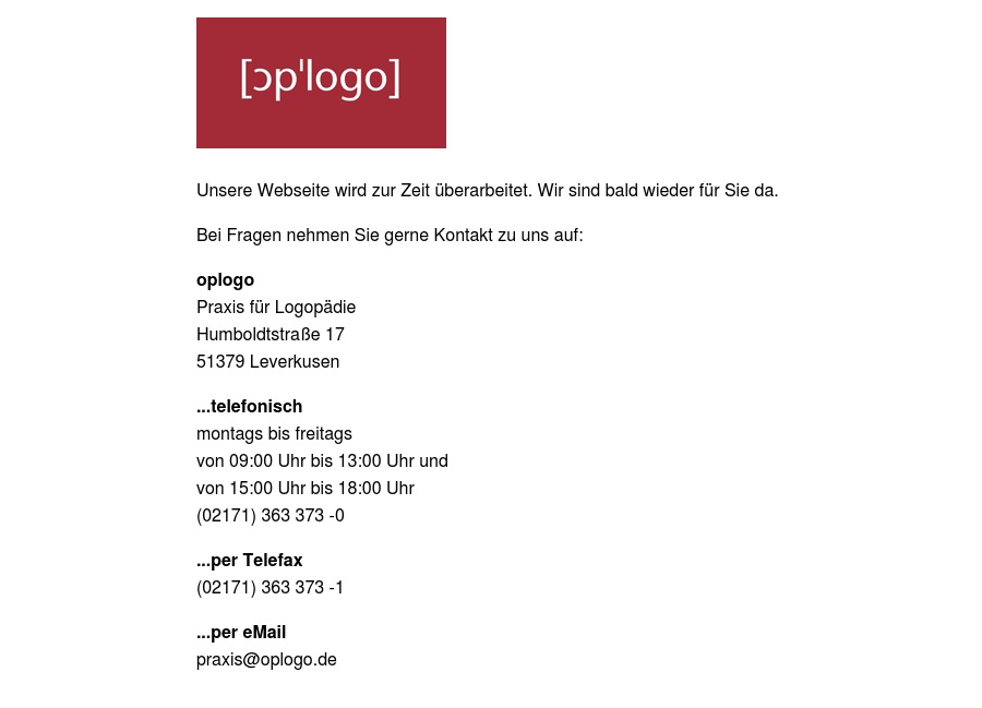 oplogo Praxis für Logopädie Kappes