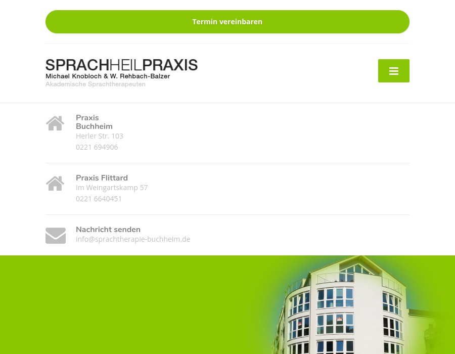 Knobloch M. Rehbach-Balzer W. Logopädie + Sprachtherapie