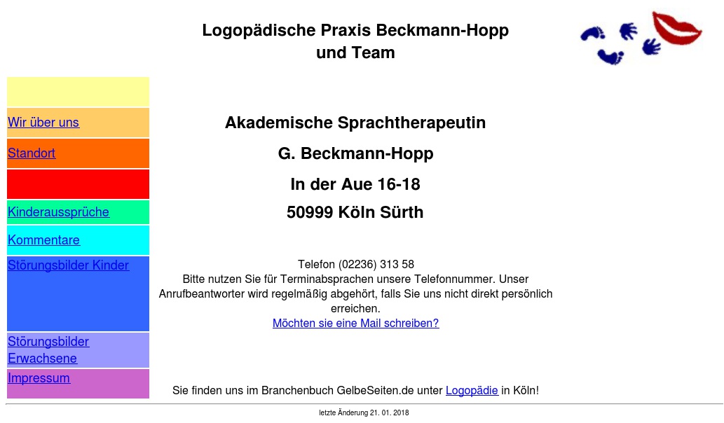 Akademische Sprachtherapeutin Beckmann-Hopp Gudrun