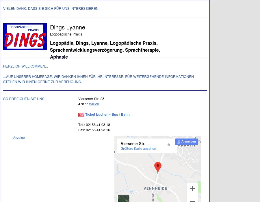Dings Logopädische Praxis