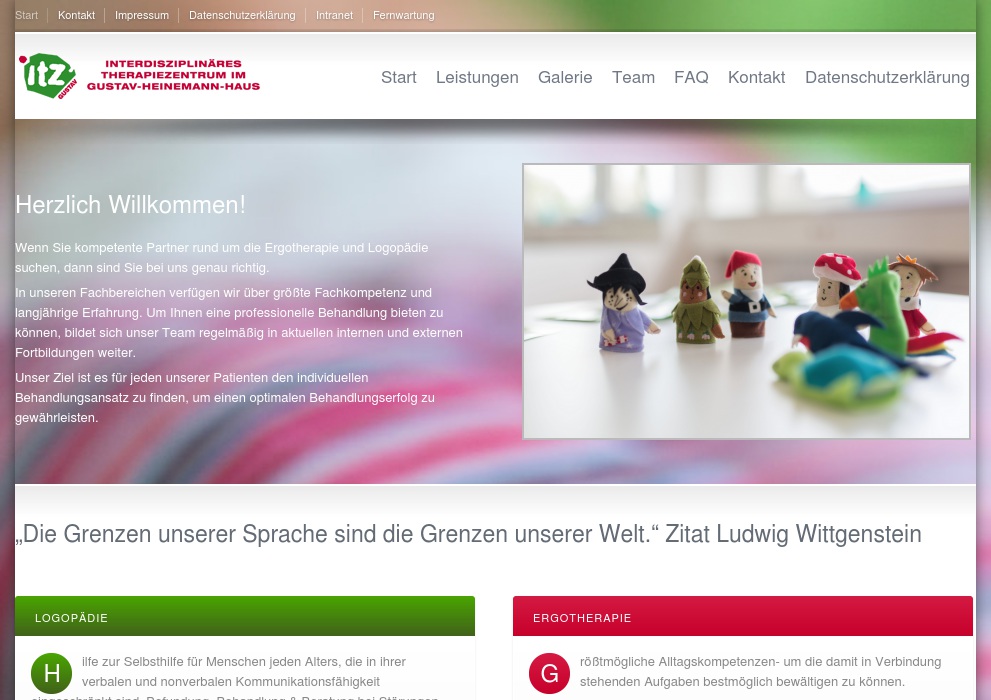 Interdiziplinäres Therapiezentrum im Gustav-Heinemann-Haus