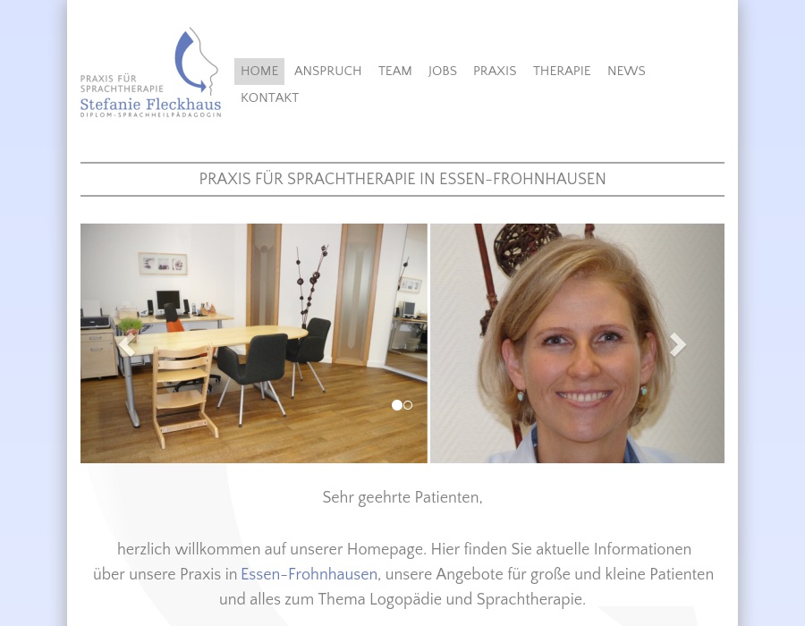 Praxis für Sprachtherapie Stefanie Fleckhaus Logopädie