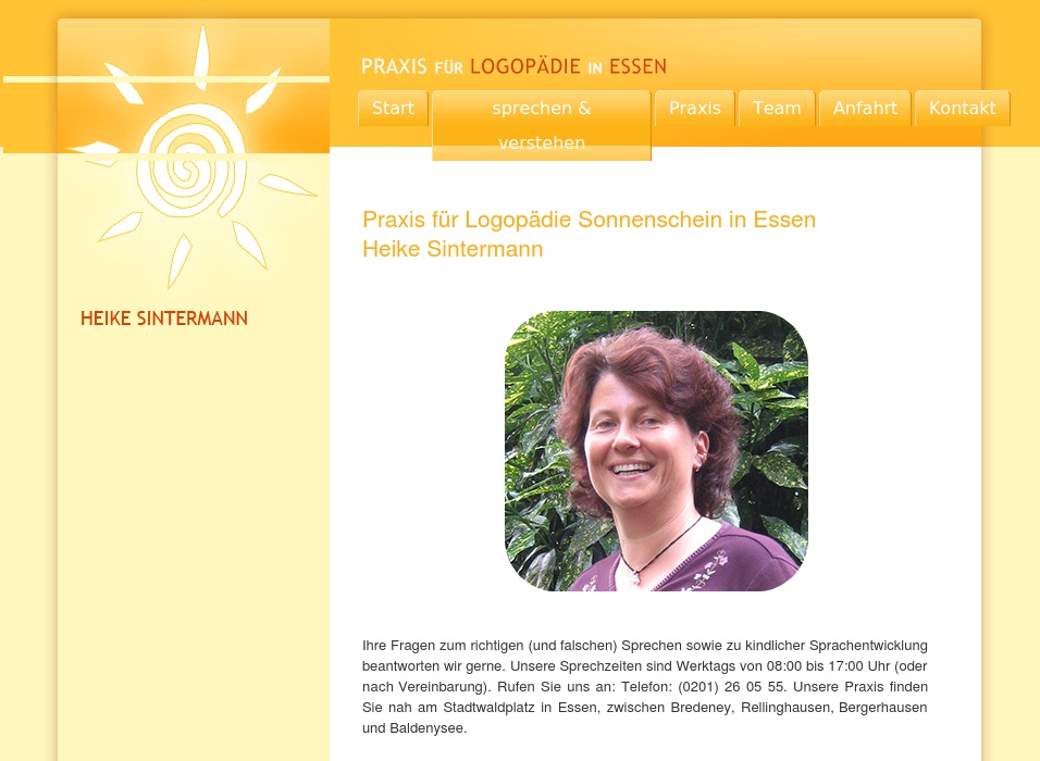 Ambulante - Praxisgemeinschaft für Logopädie Sonnenschein, Sintermann