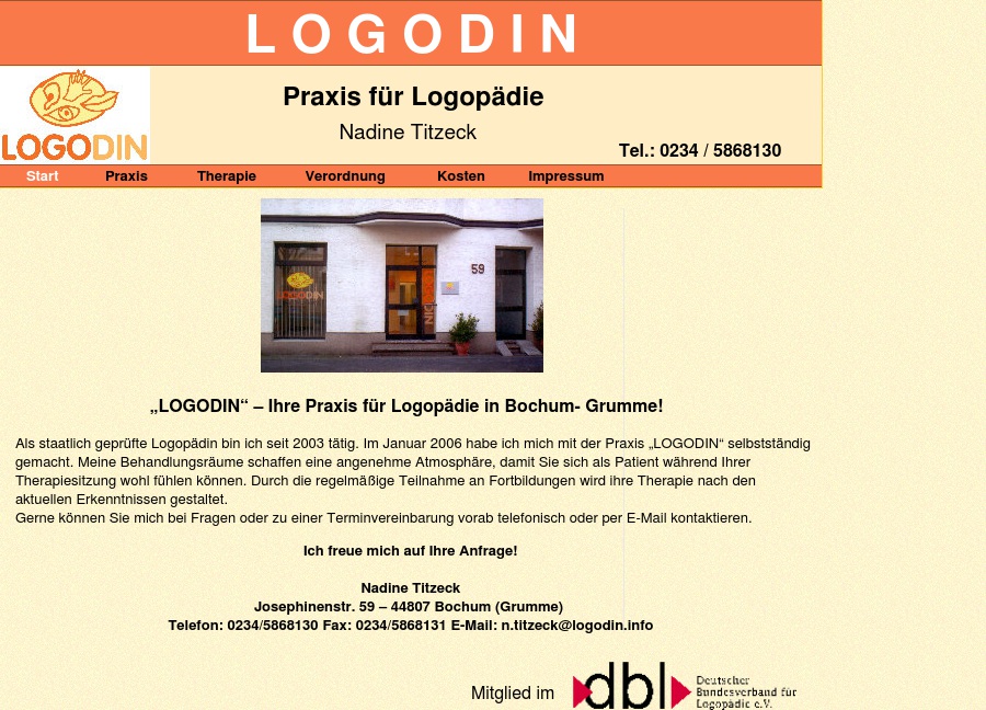 LOGODIN Praxis für Logopädie