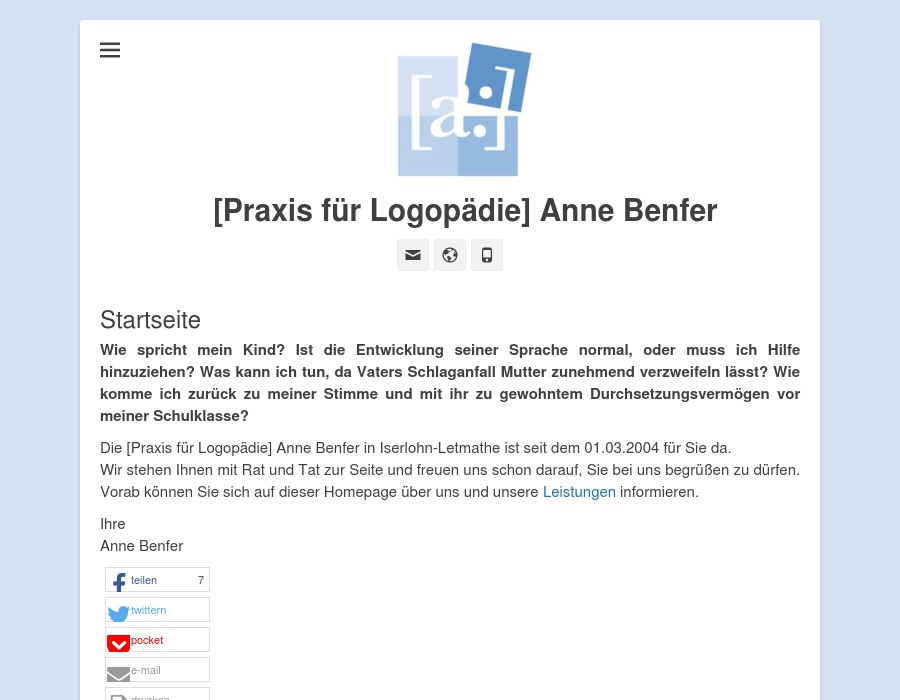 Benfer Anne Logopädische Praxis