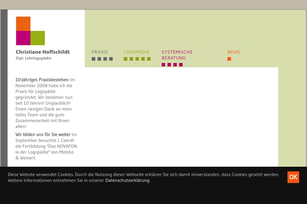 Hoffschildt Christiane Dipl.-Log. Praxis für Logopädie und Systemische Beratung