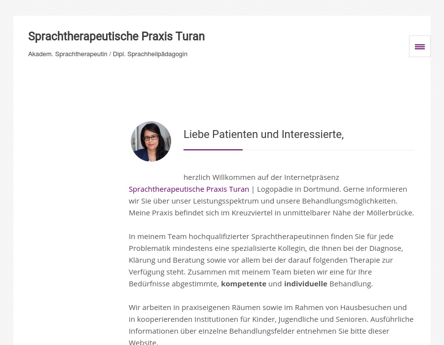 Sprachtherapie Turan