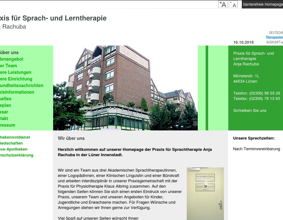 Rachuba, Anja Praxis für  Sprachtherapie