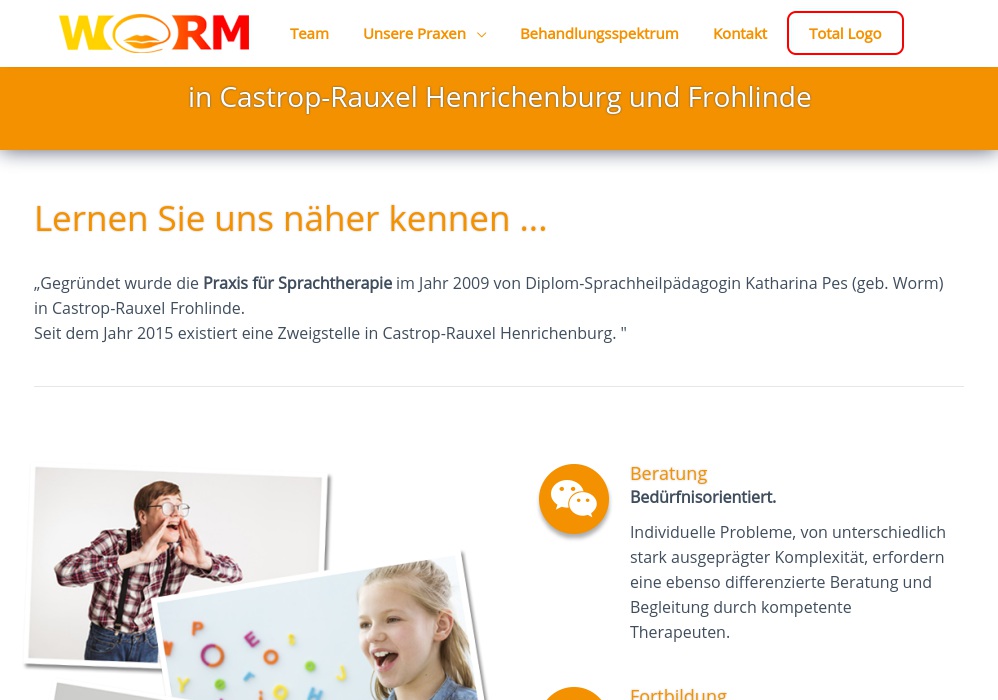 Praxis für Sprachtherapie WORM