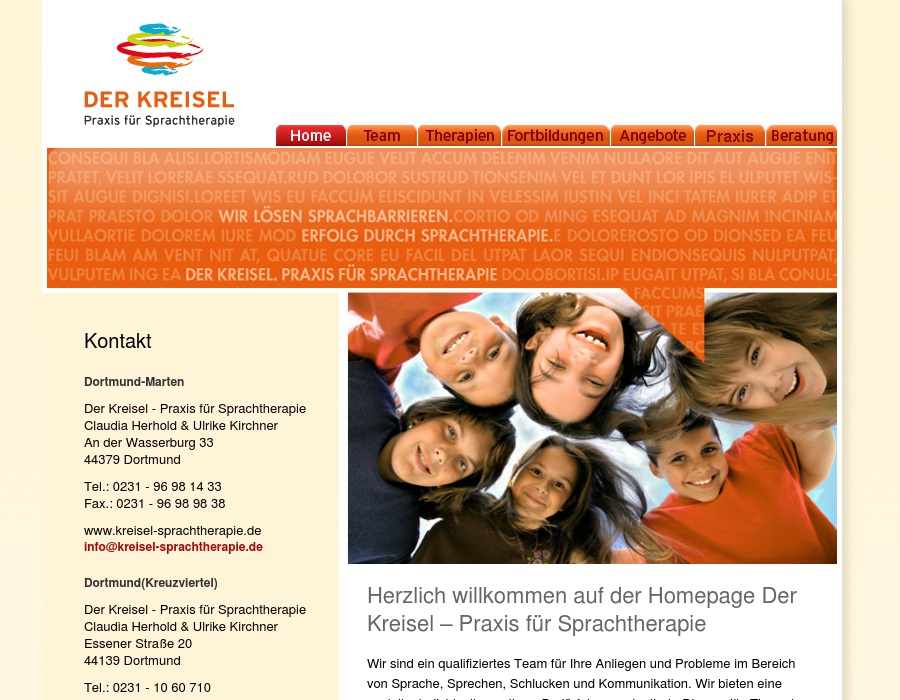 Der Kreisel - Praxis für Sprachtherapie Claudia Herhold & Ulrike Kirchner Praxis für Logopädie