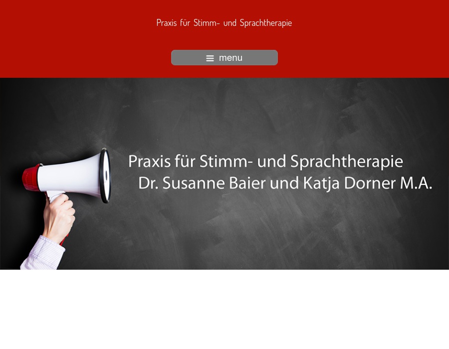 Praxis für Stimm- und Sprachtherapie Dr. Baier und Klittich