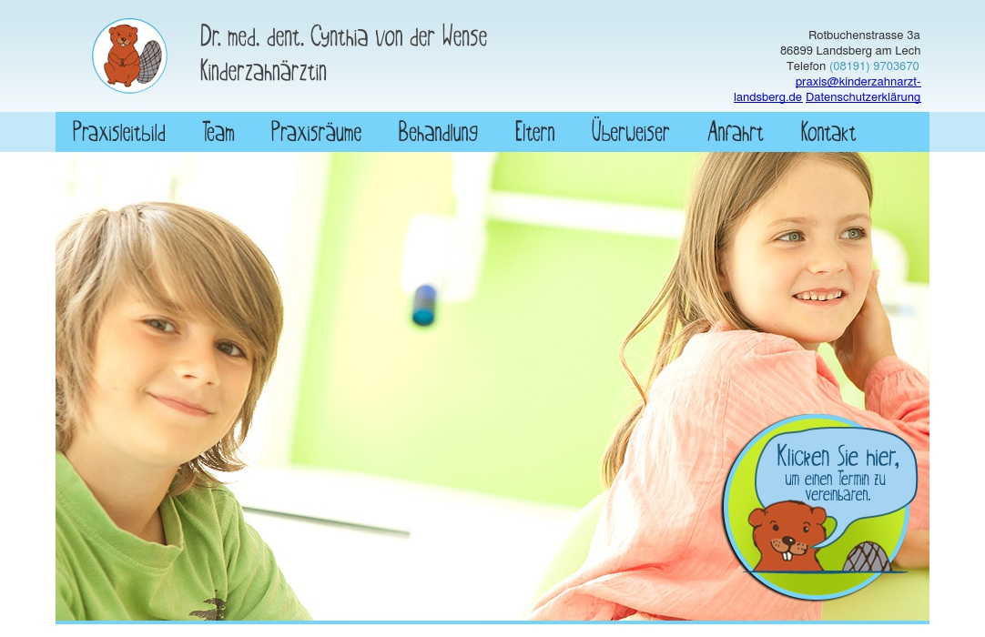 Kinderzahnarztpraxis Dr. Cynthia von der Wense