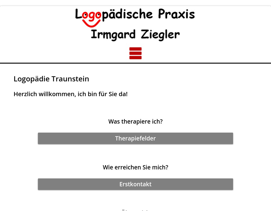 Logopädische Praxis, Ziegler Irmgard