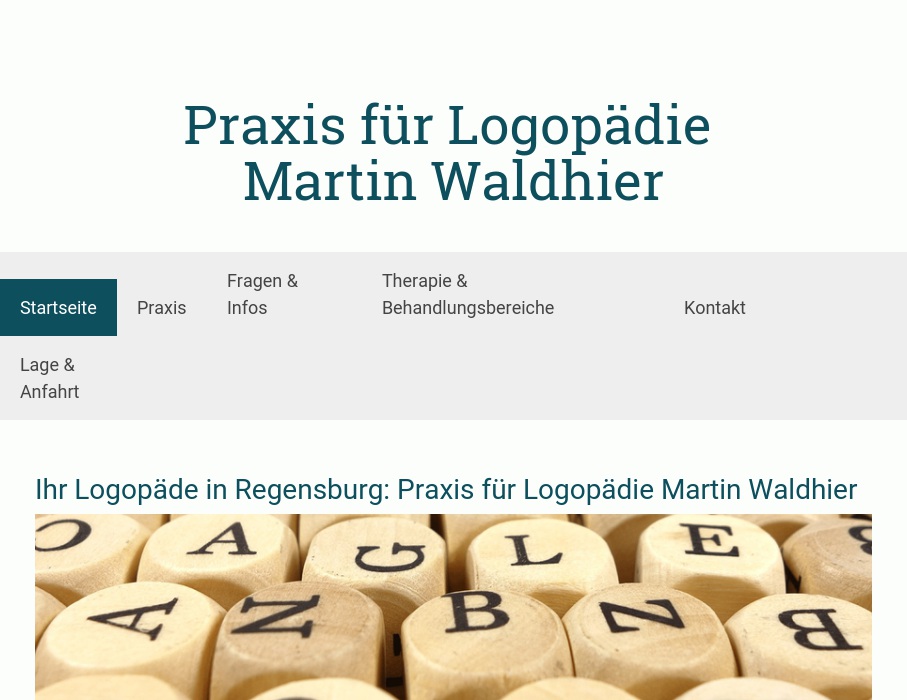 Logopädie Waldhier Martin