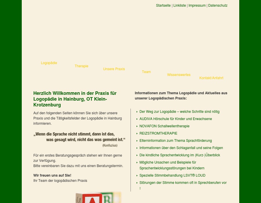 Logopädische Praxis Jantzen Sonja