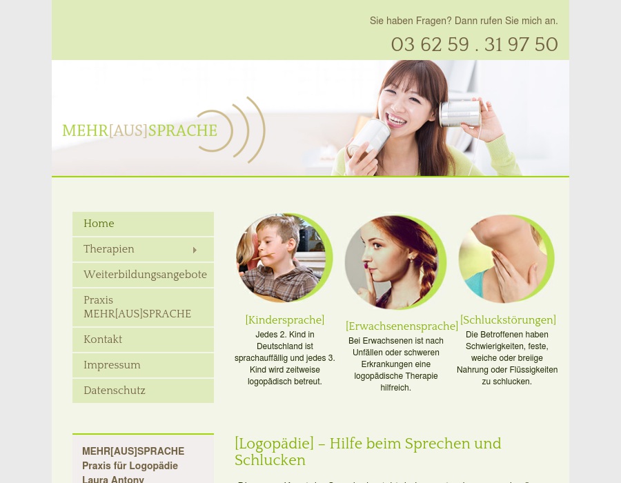 Antony, Laura Praxis für Logopädie